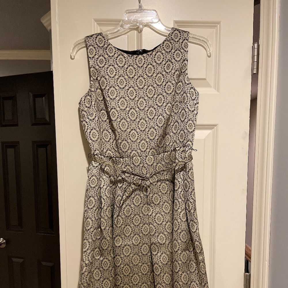 Brand New Gold and Black Dress